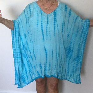 Indian Tropical Fashion Shortie Coverup Tunic